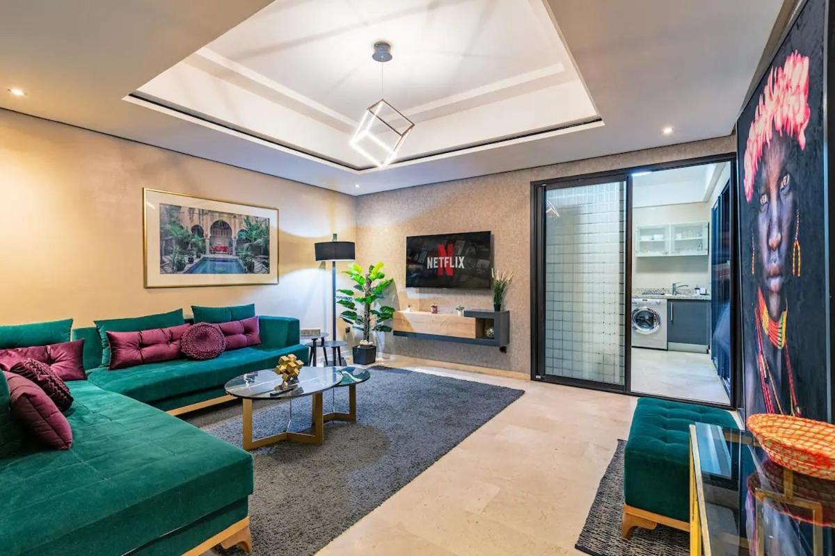 Exclusive Luxury Apartement In Central Gueliz Marraquexe Exterior foto