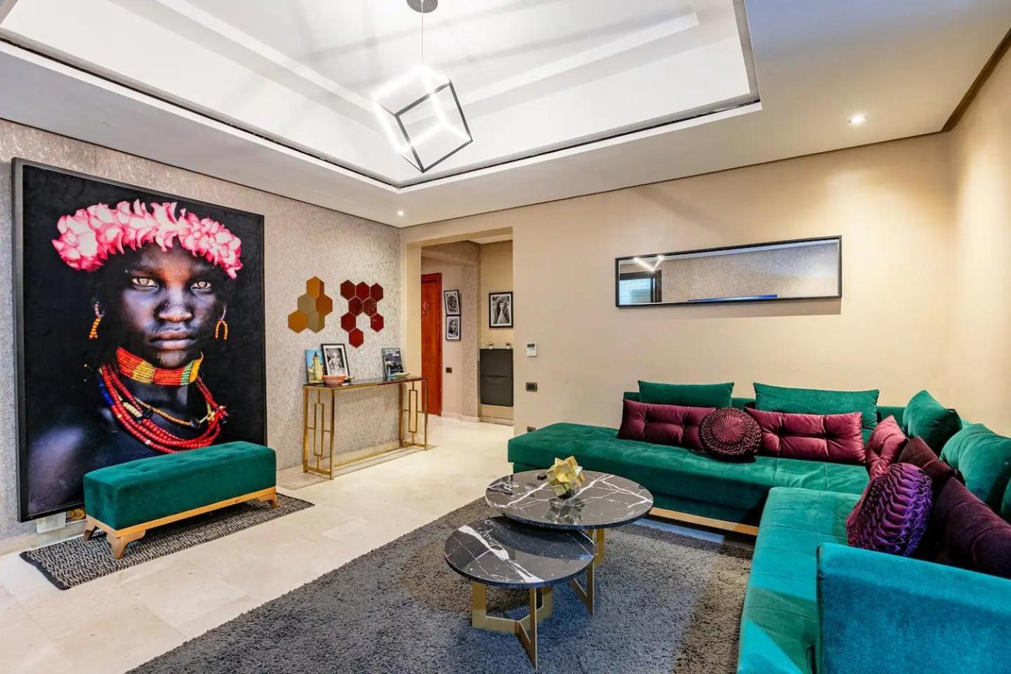 Exclusive Luxury Apartement In Central Gueliz Marraquexe Exterior foto